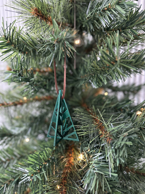 Christmas Tree Geo Hanging Decoration