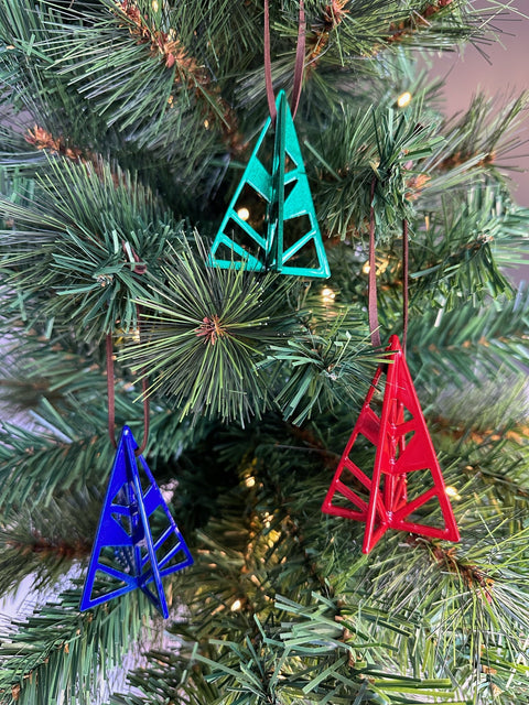 Christmas Tree Geo Hanging Decoration