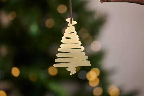 Tree Scribbly Hanging Decoration